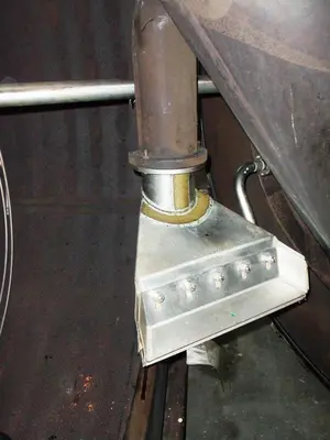 Krauss-Maffei HZ 160/4A peeler centrifuge, rubber-lined.