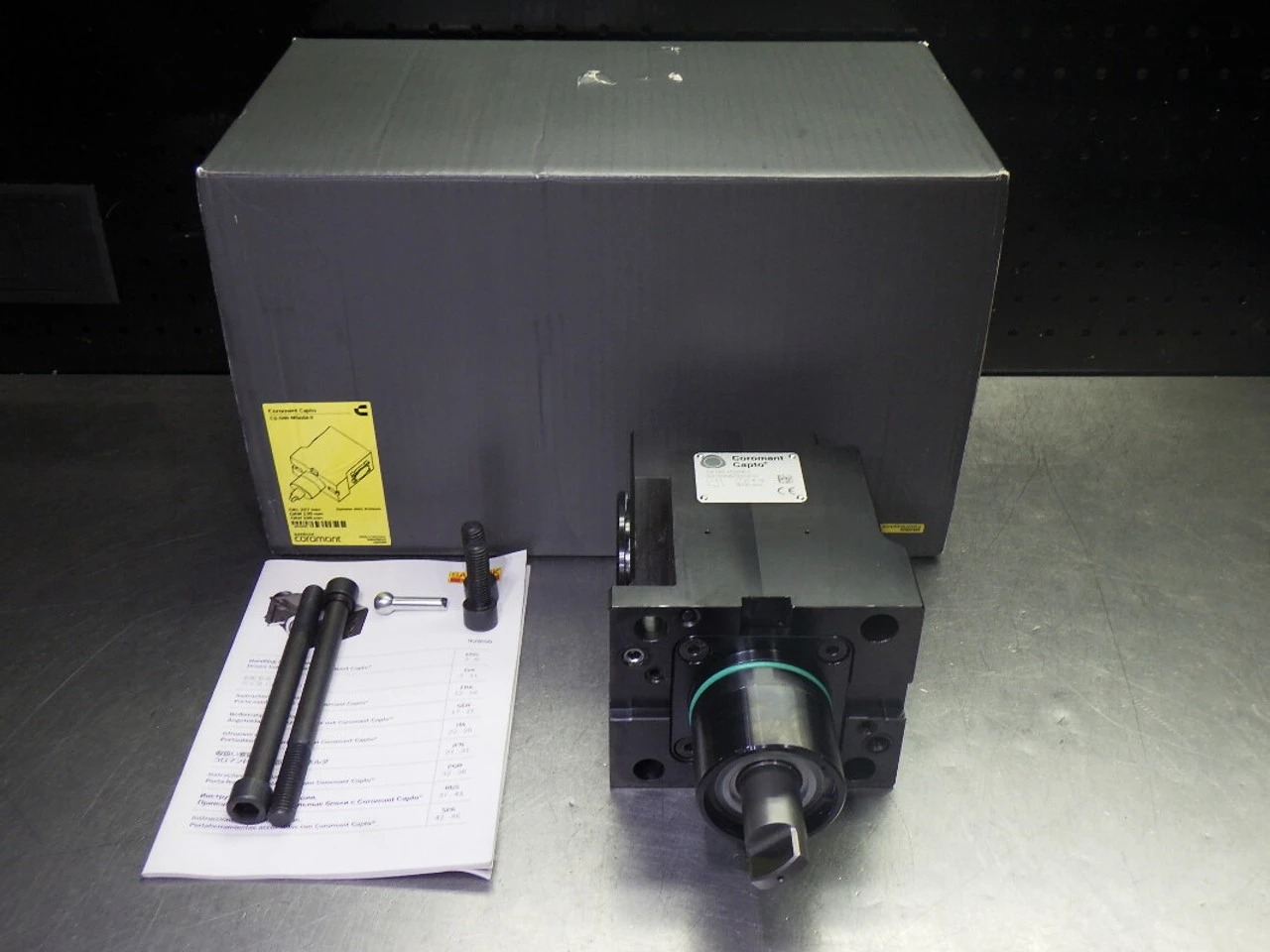 Sandvik MS60A Capto C5 Right Angle Head For DMG MORI Machines C5-DNI-MS60A-E (LOC2641B)