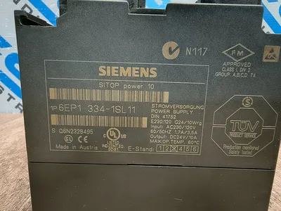 SIEMENS 6EP1 334-1SL11 PLC Power Supplies | ESS Industrial Equipment Sales (4)