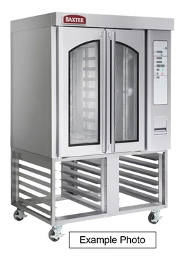 8-0118 Baxter OV300G Natural Gas Rotating Mini Rack Convection Oven