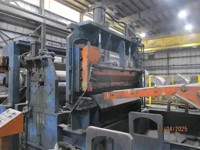 72" x .250" x 80,000 Lb Bradbury Cut-To-Length Line