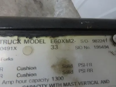 General Electric Hyster E60XM-33 Electric Forklift Hydraulic Pump Motor