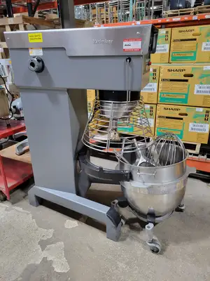 Used Varimixer W80 Heavy Duty Variable Speed Floor Mixer, W/ 4 Attachments