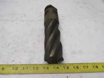 P&W 2" End Mill HS 6 Flute Positiv-Lok Combination Shank