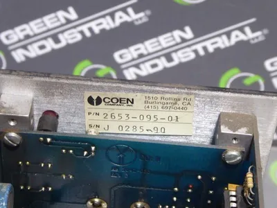 Coen Company IR7000A Signal Processor Module 2653-095-01 Used