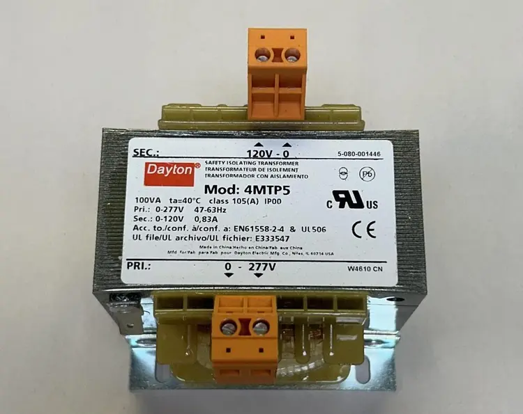 Used DAYTON 4MTP5 Miscellaneous Equipment (Electrical & Power) | Surplus Asset Holdings #1202977