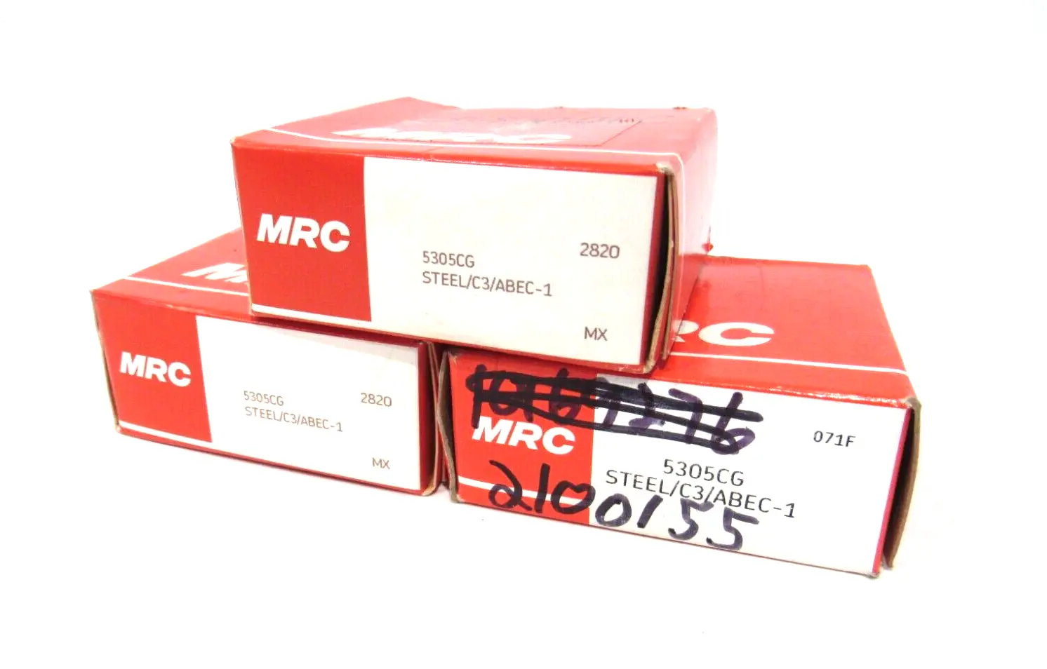 LOT OF 3 NEW MRC 5305CG BEARINGS