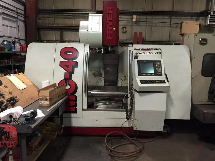 Used 2004 FRYER MC-40 Vertical Machining Centers Michigan US | Industrial Machinery NJ LLC #934862