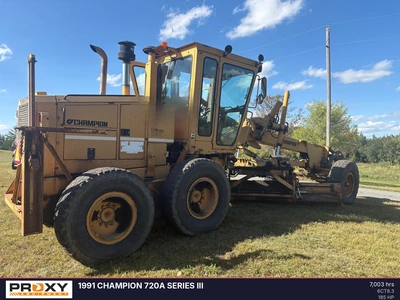 Used 1991 CHAMPION 720A III Motor Graders Minnesota US | Proxy Equipment #1427091