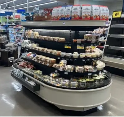 8′ Hussmann Deli Grab-n-Go Display – Remote