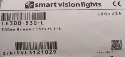 NEW SMART VISION LIGHTS LE300-530-L LINEAR LIGHT GREEN 300MM LE300530L