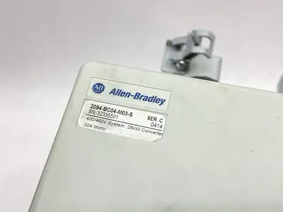 USED ALLEN-BRADLEY KINETIX 6000 MULTI-AXIS SERVO DRIVE 2094-BM02-S