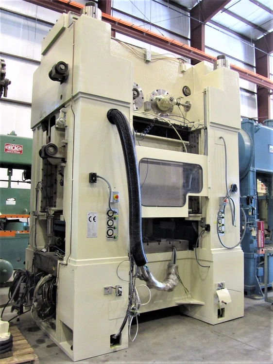Used 1997 INVERNIZZI INVERNIZZI T400 GNT2 PRESS Straight Side Presses | Alma Machinery #898830