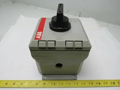ABB Control Inc NF25P-3P02A10 Enclosed Disconnect Switch 600V 16A 3 Pole