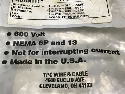 NEW TPC WIRE & CABLE 84720