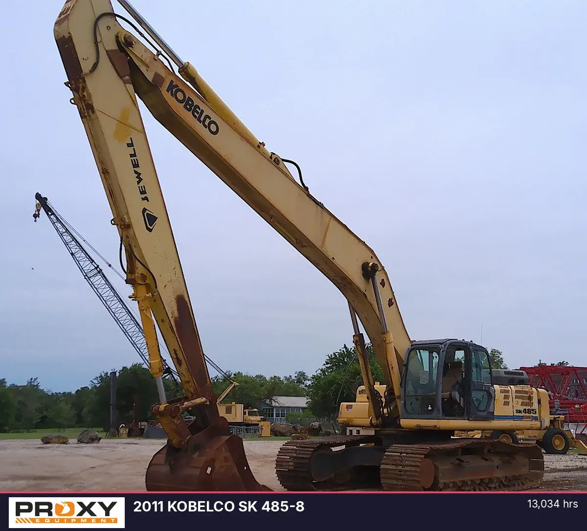 Used 2011 KOBELCO SK 485-8 Crawler Excavators Texas US | Proxy Equipment #1388819