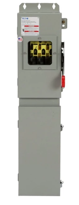 Eaton DD323FDKW Fused Safety Switch, 100A, NEMA 12/3R [New]