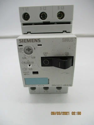 NEW Siemens Siemens 3RV1011-0EA10