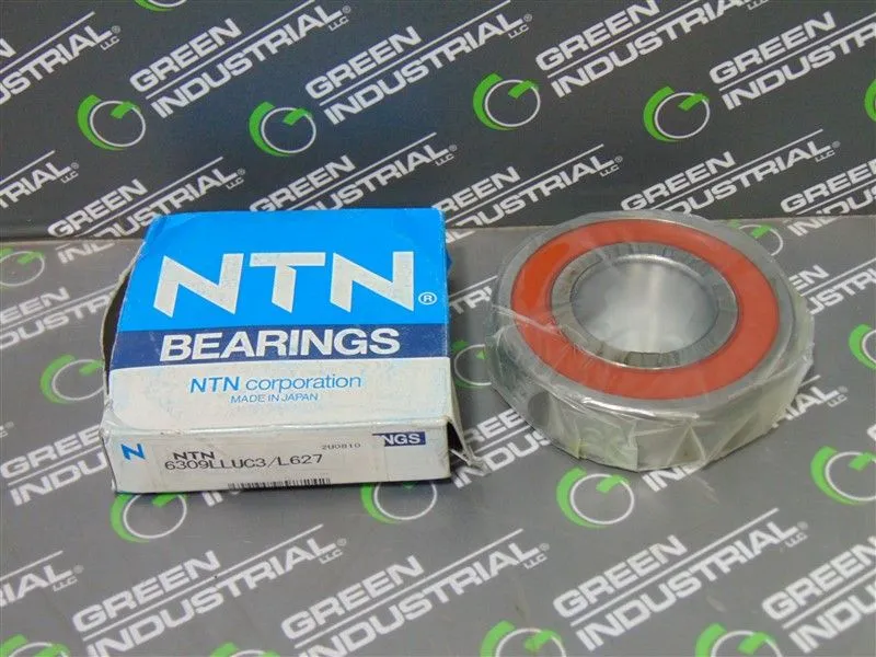NTN 6309LLUC3/L627 Single Row Radial Ball Bearing New NIB