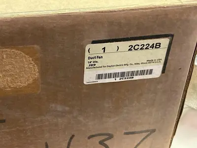 New | in-Stock DAYTON 2C224B HVAC Parts and Equipment | Surplus Asset Holdings #1202554