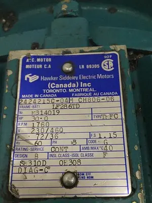 USED HAWKER SIDDELEY 2424215C-04M