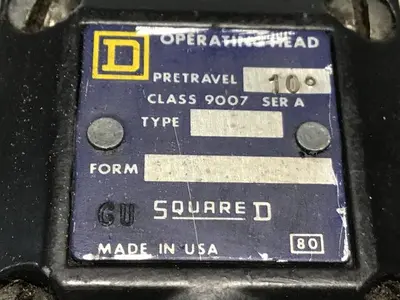 USED SQUARE D 9007-AEQ2699