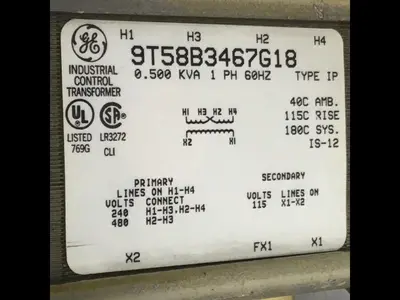 USED GENERAL ELECTRIC 9T58B3467G18