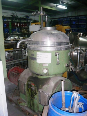 Westfalia KO 15006 chamber bowl centrifuge, 316SS.