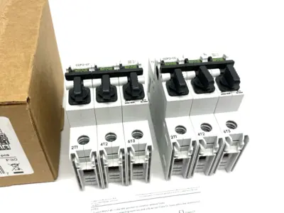 USED EATON FUSIBLE DISCONNECT 3-POLE, OPEN TYPE SWITCH
