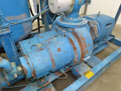 Quincy QSVI40ANN3 Rotary Screw Vacuum Pump 230/460V 40Hp Air Compressor 6456h