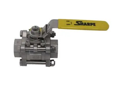 NEW SHARPE 53036 WELD SOCKET BALL VALVE 1"