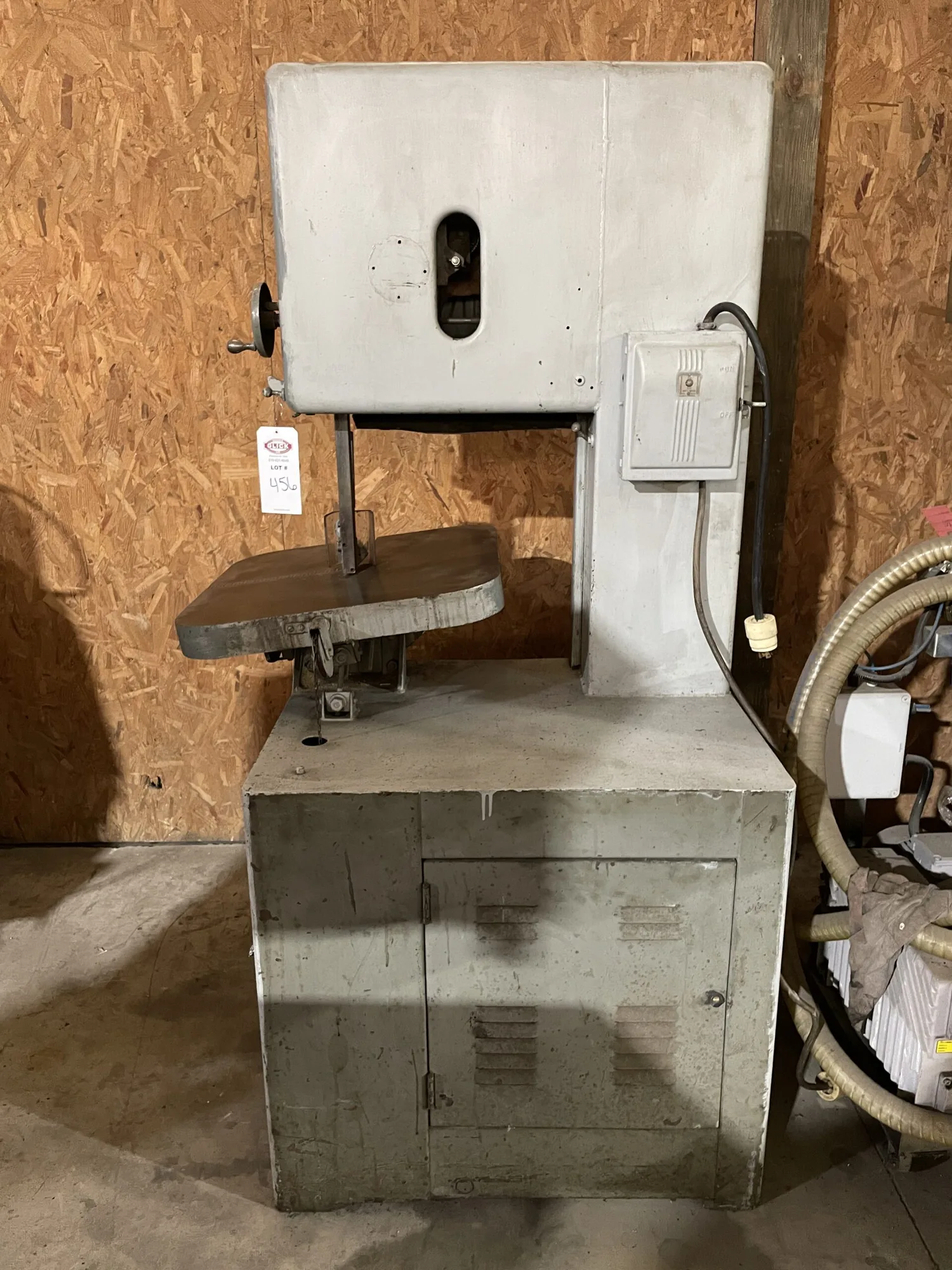 Grob NS-18 18” Vertical Band Saw w/ Blade Welder 220/440V 3PH