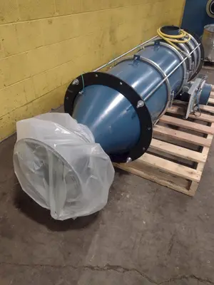 15 HP DUSTCONTROL MODEL #DC-11 & RAF-1600 DUST COLLECTOR SYSTEM: STOCK #17169