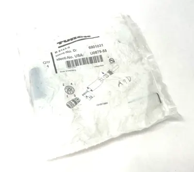 New | in-Stock Turck Field Wireable Connector M8 Female Disconnects Michigan US | Maverick Industrial Sales #1392634