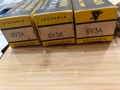USED Sylvania Industrial 6V3A  Electron Tube