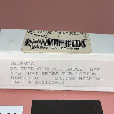 NEW Televac 2-2100-14