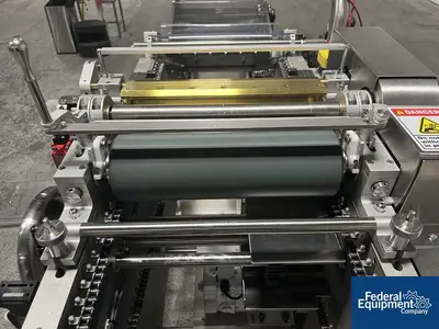 USED Ackley Ackley Ramp Printer, 01481-00158 with Feeding System with Eriez D30A