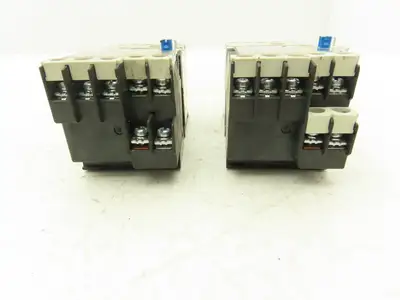 Fuji SK12L Motor Starter Contactor 5.5kW 600V & Overload 0.8-1.2A Lot of 2