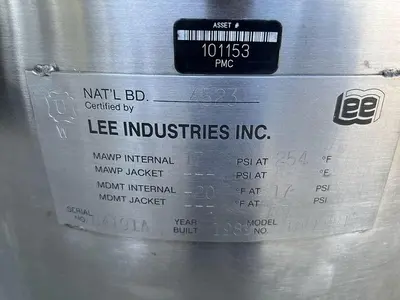 USED 1989 LEE INDUSTRIES 100LDBT