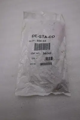 DESTACO Model 604 SS Straight Line Action Clamp 5/16" Stainless Steel #H1457
