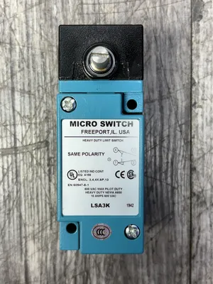 MICRO SWITCH LSA3K Limit & Snap Action Switches | ESS Industrial Equipment Sales (3)