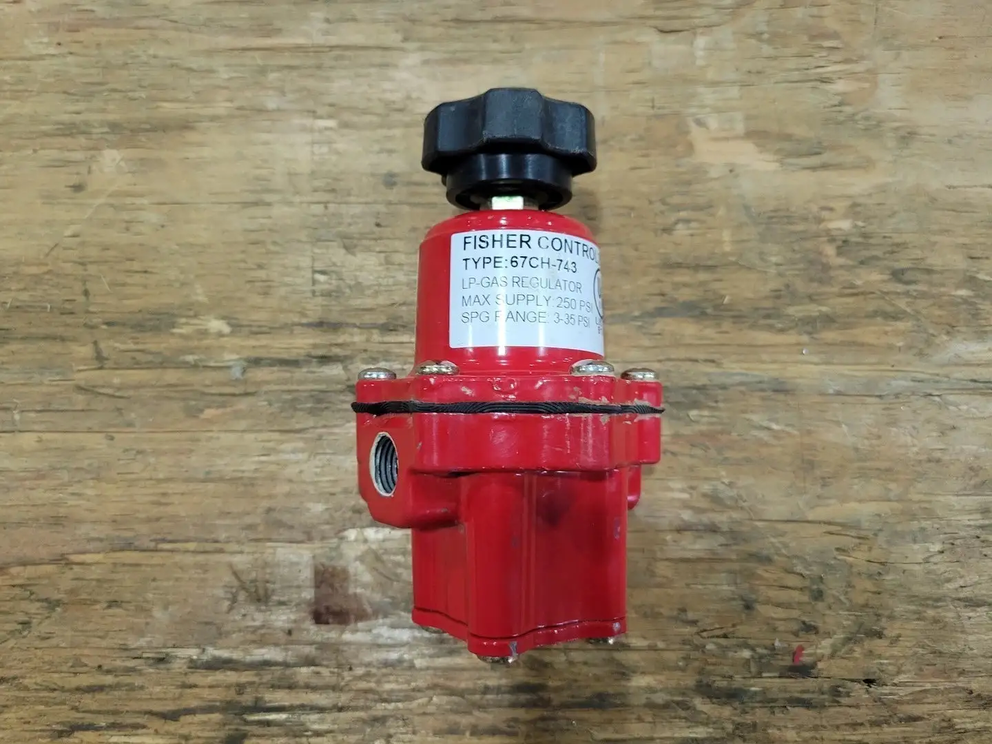 USED FISHER 67CH-743