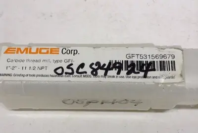 New | in-Stock EMUGE GFT531569679 Thread Mill Tools Ohio US | Surplus Asset Holdings #1235867