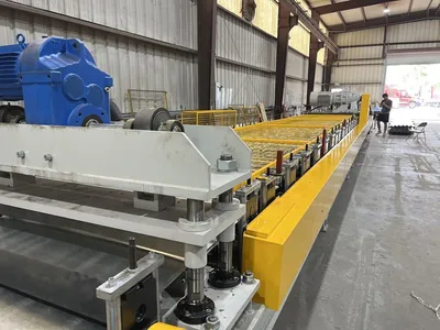 Galvanized B-Deck Interlock Roof and Floor Deck Roll Forming Machine in the USA