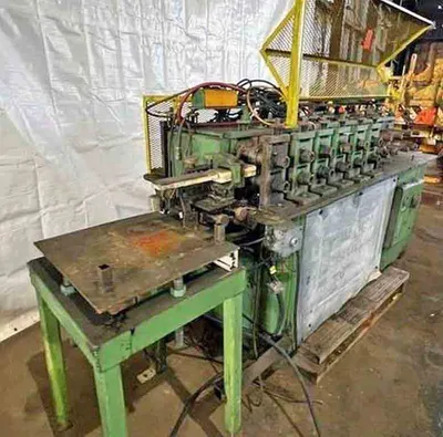 10 Stand 8.00" x 1.250" Dahlstrom Dual Head Rollformer