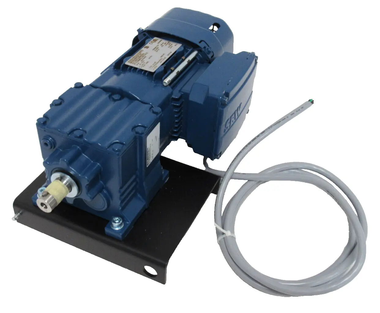 NEW SEW EURODRIVE R17 DRS71S4BE05HR GEARMOTOR 15.84:1 .33HP 230/460V