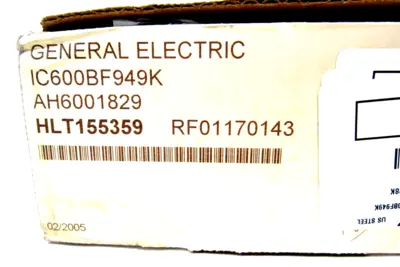 USED GE FANUC IC600BF949-K COMMUNICATION MODULE W/ 44A720732-G01 MEMORY BOARD