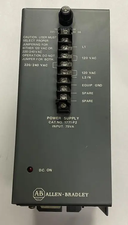 Used ALLEN-BRADLEY 1771-P2 Industrial Controls Ohio US | Surplus Asset Holdings #1243919