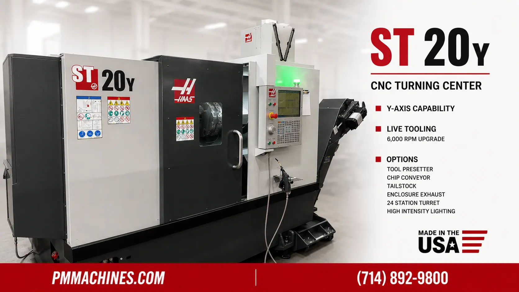 USED 2020 HAAS ST-20Y