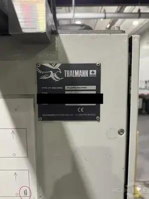 Used 2016 THALMANN TD 200 6.4 Folding machines Arizona US | KD Machinery #1486306